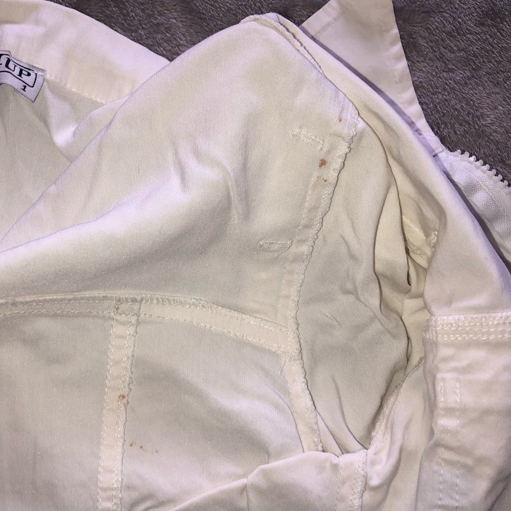 White cropped utility  jacket - Picture 8 of 8
